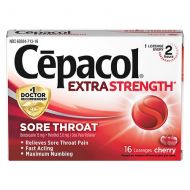 Walgreens Cepacol Sore Throat Pain Relief Lozenges Cherry