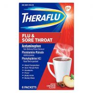 Walgreens TheraFlu Flu & Sore Throat Powder Apple Cinnamon