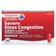 Walgreens Sinus Relief Congestion Day Caplets