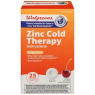 Walgreens Zinc Cold Therapy Quick Dissolving Tablets Cherry