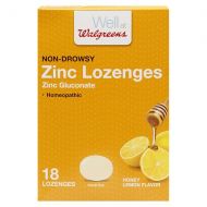 Walgreens Zinc Lozenges Honey Lemon