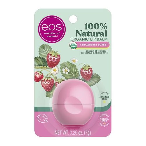 월그린 Walgreens eos Smooth Lip Balm Sphere Strawberry Sorbet