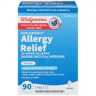 Walgreens Wal-Itin Non-Drowsy 24 Hour Allergy Relief Tablets