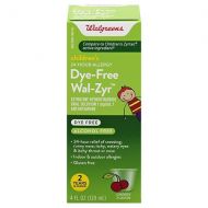Walgreens Wal-Zyr Childrens 24 Hour Allergy Liquid Cherry