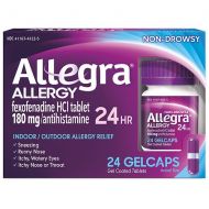 Walgreens Allegra 24 Hour Allergy Relief 180mg Gelcaps