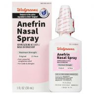Walgreens Anefrin Nasal Spray, Original
