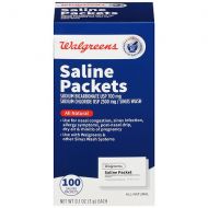 Walgreens Saline Packet Refills