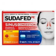 Walgreens Sudafed PE DayNight Sinus Congestion Tablets