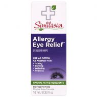 Walgreens Similasan Homeopathic Allergy Eye Relief Drops