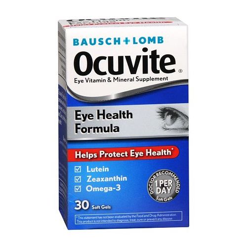 월그린 Walgreens Ocuvite Eye Health Formula Soft Gels