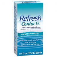 Walgreens Refresh Contacts Contact Lens Comfort Moisture Drops for Dry Eyes