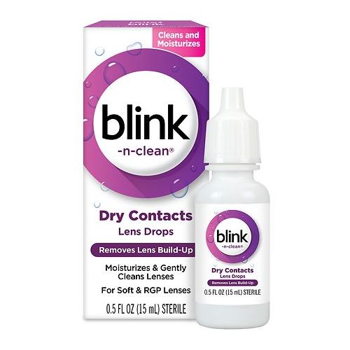 월그린 Walgreens Complete by AMO Blink-N-Clean Lens Drops For Soft Contact Lenses