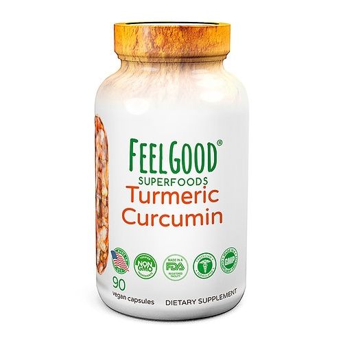 월그린 Walgreens Feel Good Superfoods Organic Turmeric Curcumin