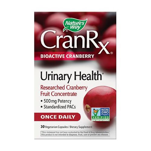 월그린 Walgreens Natures Way CranRx Bioactive Cranberry Dietary Supplement Vcaps