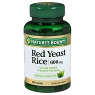 Walgreens Natures Bounty Red Yeast Rice 600 mg, Capsules