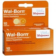 Walgreens Wal-Born Dietary Supplement Effervescent Tablets Orange