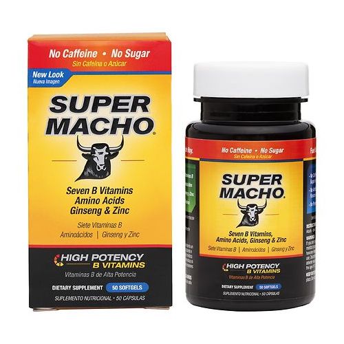 월그린 Walgreens Super Macho Vitality and Stamina Dietary Supplement Softgel