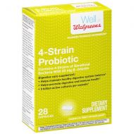 Walgreens Natural 4 Strain Probiotic Capsules