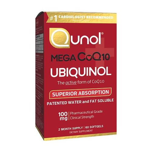 월그린 Walgreens Qunol Mega CoQ10 10 Ubiquinol Dietary Supplement Softgels