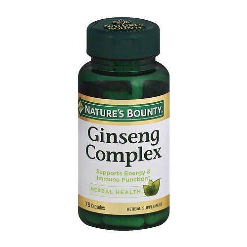 월그린 Walgreens Natures Bounty Ginseng Complex Capsules