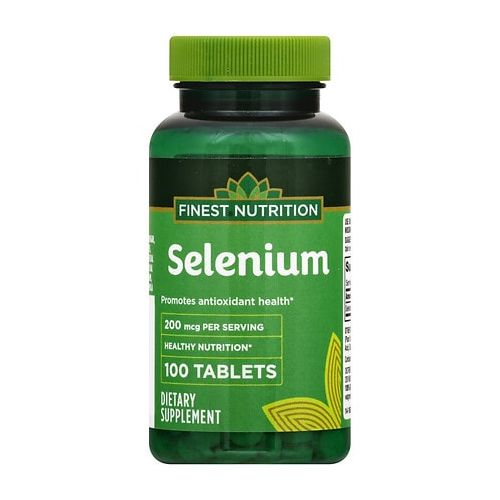 월그린 Walgreens Finest Nutrition Selenium 200 MCG Tablets