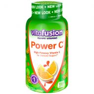 Walgreens Vitafusion Power C, Immune Support, Adult Vitamins, Gummies Natural Orange Flavor