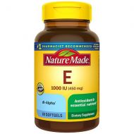 Walgreens Nature Made dl-Alpha Vitamin E 1000 IU