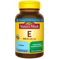Walgreens Nature Made Vitamin E 400 IU Dietary Supplement Liquid Softgels