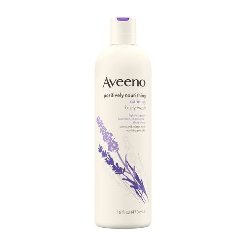 월그린 Walgreens Aveeno Active Naturals Body Wash Calming Lavender, Chamomile + Ylang Ylang