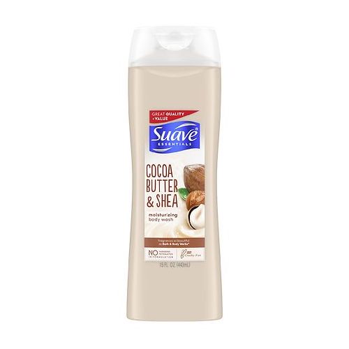 월그린 Walgreens Suave Naturals Essentials Body Wash Cocoa & Shea