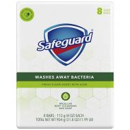Walgreens Safeguard Antibacterial Soap Bars, White with Aloe