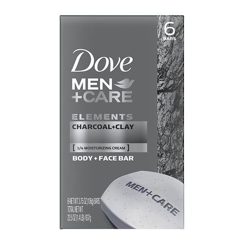 월그린 Walgreens Dove Men+Care Elements Body and Face Bar Charcoal + Clay