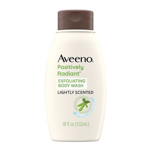 월그린 Walgreens Aveeno Positively Radiant Exfoliating Body Wash