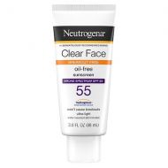 Walgreens Neutrogena Clear Face Liquid-Lotion Sunscreen SPF 55