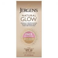 Walgreens Jergens Natural Glow Healthy Complexion Daily Facial Moisturizer SPF 20 Fair to Medium