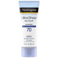 Walgreens Neutrogena Ultra Sheer Dry-Touch Sunscreen, SPF 70