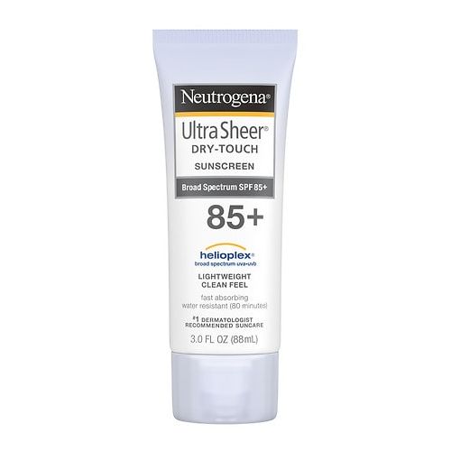 월그린 Walgreens Neutrogena Ultra Sheer Dry-Touch Sunscreen, SPF 85
