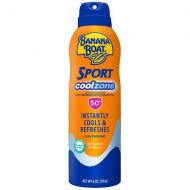 Walgreens Banana Boat Sport Performance UltraMist CoolZone Continuous Spray Sunscreen, SPF 50+ Refreshing, Clean Scent
