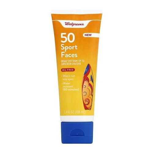 월그린 Walgreens Sport Face Lotion SPF50