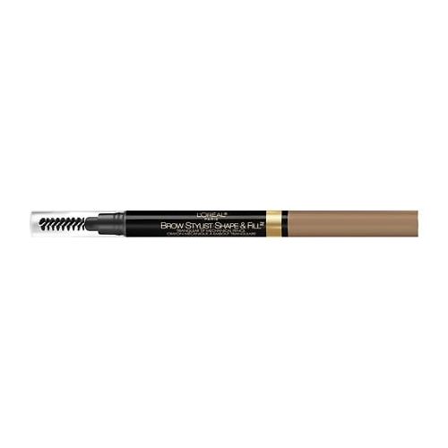 월그린 Walgreens LOreal Paris Brow Stylist Shape & Fill Mechanical Eye Brow Makeup Pencil,400 Blonde