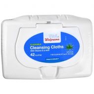 Walgreens Flushable Cleansing Cloths with Vitamin E and Aloe