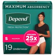 Walgreens Depend Fit-Flex Incontinence Underwear for Women, Maximum Absorbency Small