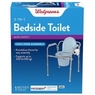 Walgreens Bedside Toilet with Microban
