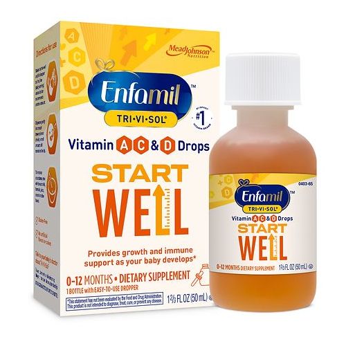 월그린 Walgreens Enfamil Tri-Vi-Sol Multivitamin Supplement Drops