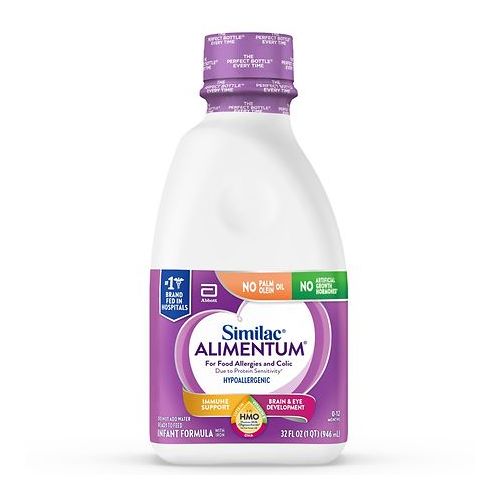 월그린 Walgreens Similac Alimentum Expert Care, Hypoallergenic Infant Formula with Iron, Ready to Feed