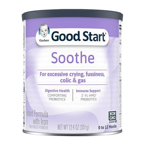 월그린 Walgreens Gerber Good Start Soothe Milk Based Infant Formula with Iron Powder