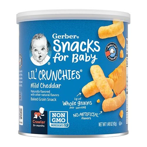 월그린 Walgreens Gerber Graduates Lil Crunchies Mild Cheddar