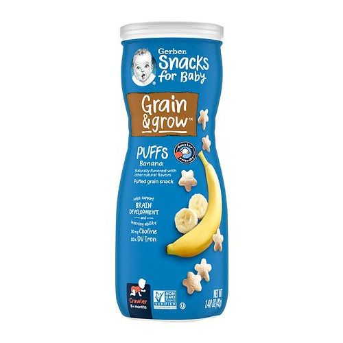 월그린 Walgreens Gerber Graduates Puffs Cereal Snack Banana