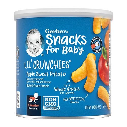월그린 Walgreens Gerber Graduates Lil Crunchies Apple Sweet Potato