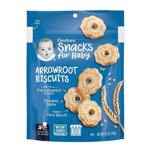 월그린 Walgreens Gerber Graduates Arrowroot Cookies Pouch